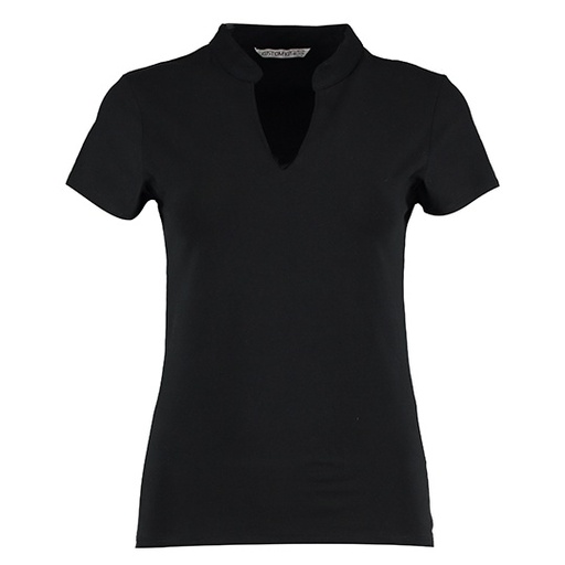 Bluzka Damska Slim Elastyczna Bawelna K770 - Black