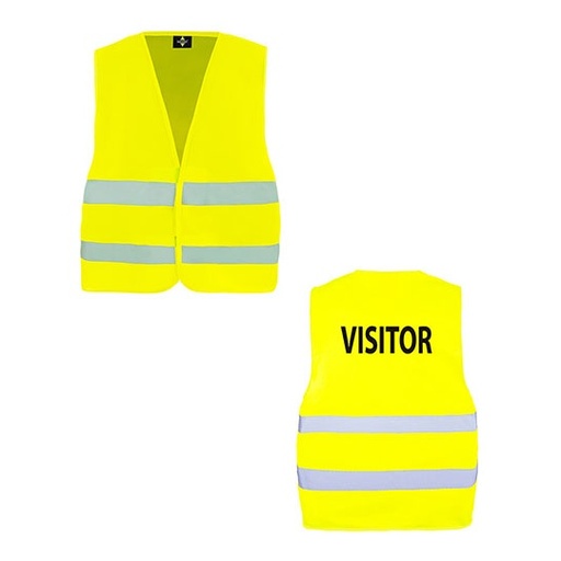 Kamizelka Ostrzegawcza Poliester Hi-Vis KX010V - Signal Yellow