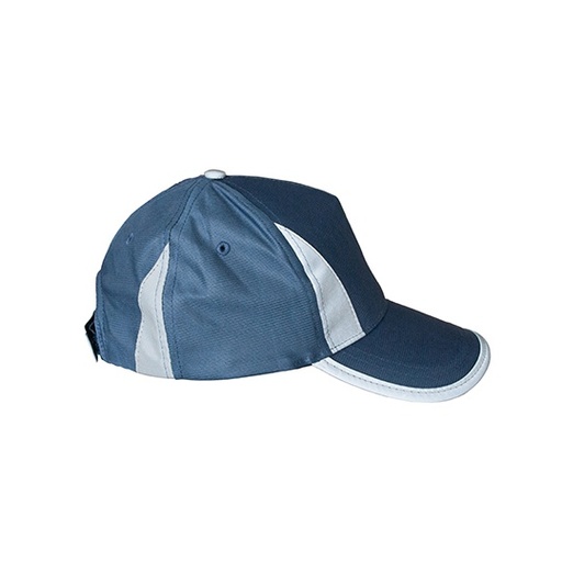 [KX054-1000307534] Czapka Pięciopanelowa Odblaskowa KX054 - Navy