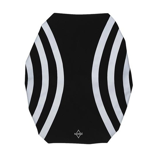 Oslona na Plecak Uniwersalna Odblaskowa Wodoodporna KX067 - Black