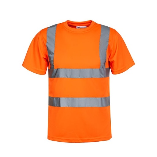 T-shirt ostrzegawczy z odblaskami KX071 - Signal Orange