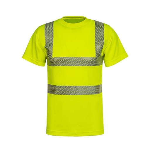 Koszulka Ostrzegawcza Oddychajaca Hi-Vis KX072 - Signal Yellow