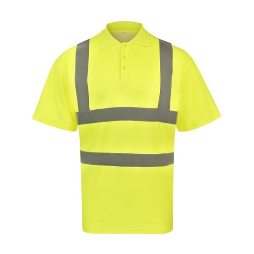 Koszulka Polo Oddychajaca Hi-Vis KX075 - Signal Yellow