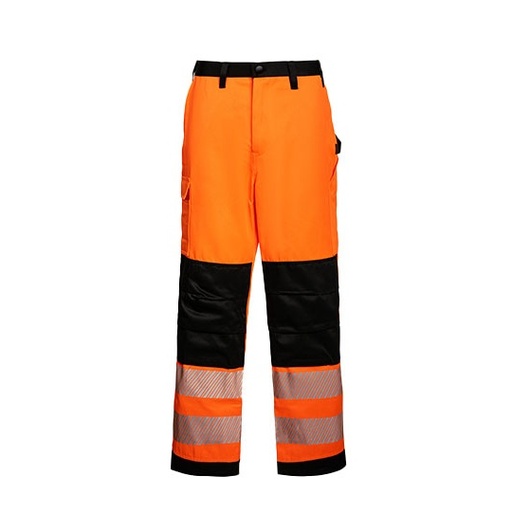 Spodnie robocze odblaskowe KX1005 - Signal Orange & Black