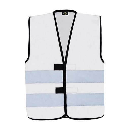 Dziecięca kamizelka odblaskowa KX100K - White