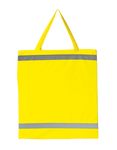 Odblaskowa Torba na Zakupy Warnsac® z Krotkimi Uchwytami  - Signal Yellow