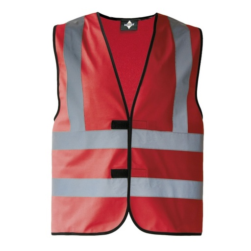 Kamizelka Klasyczna Odblaskowa Poliestrowa KX140 - Red