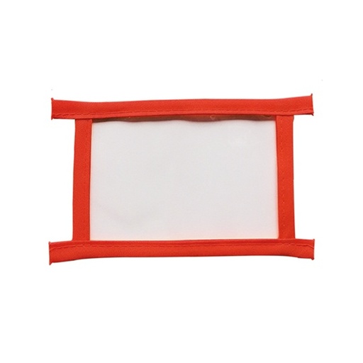 Kieszonka ID do naszycia KX154 - Signal Orange