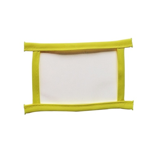 Kieszonka ID do naszycia KX154 - Signal Yellow
