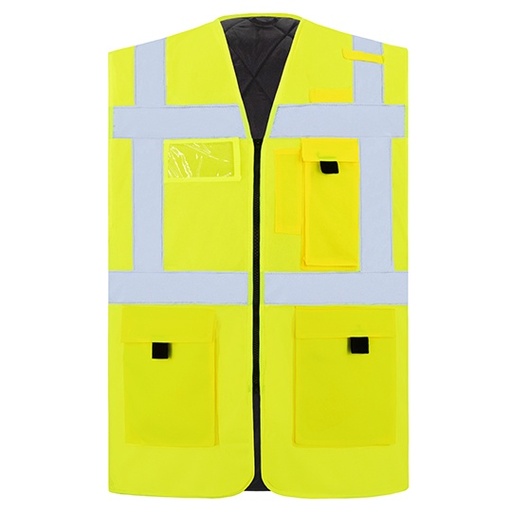 Kamizelka Ochronna Wielofunkcyjna Odblaskowa KX165 - Signal Yellow