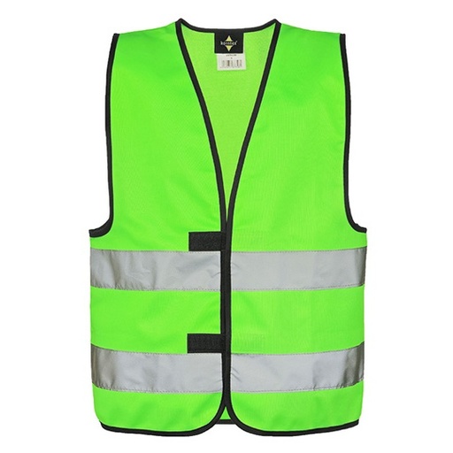Dziecięca kamizelka odblaskowa KX200 - Neon Green