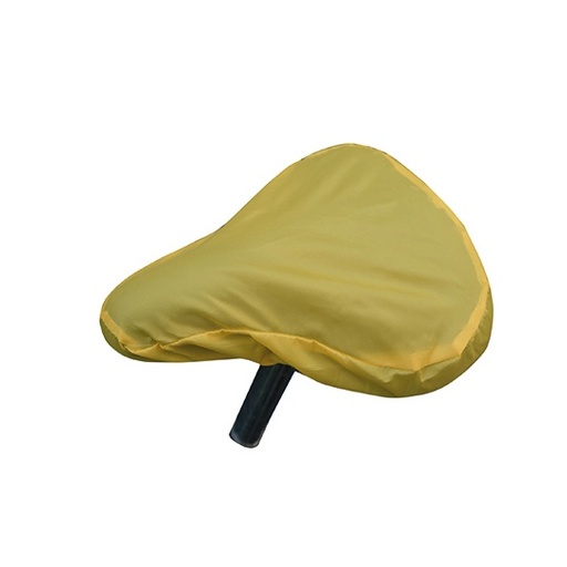 Wodoodporny pokrowiec na siodełko rowerowe KX515 - Signal Yellow