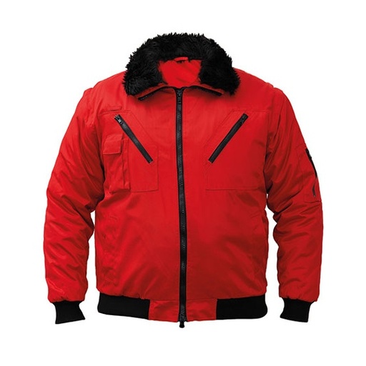 Kurtka pilotka 4 w 1 KX809 - Red