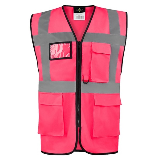 Kamizelka Luzna Odblaskowa Poliestrowa KX810 - Neon Pink
