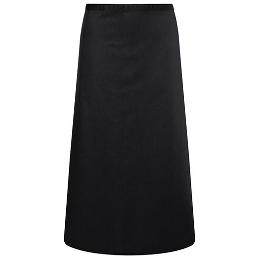 Fartuch bistro twillowy KY005 - Black (ca. Pantone 419C)