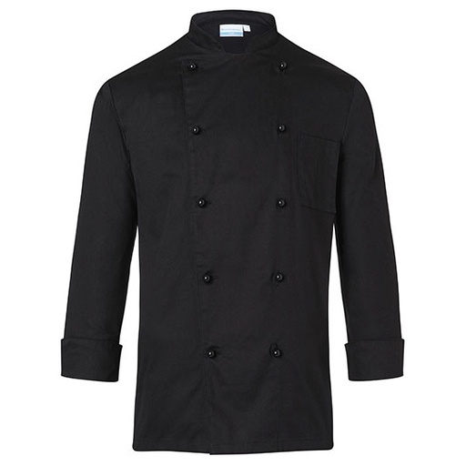 Marynarka Unisex Klasyczna Bawełniana Twill KY009 - Black (ca. Pantone 419C)