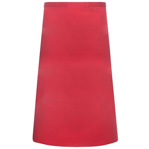 Fartuch Bistro Twillowy KY011 - Red (ca. Pantone 186C)
