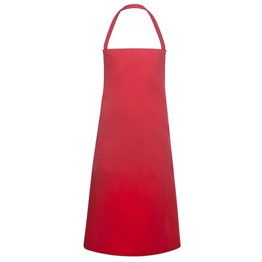 Fartuch Klasyczny Twillowy Poliester Bawelna KY045 - Red (ca. Pantone 186C)