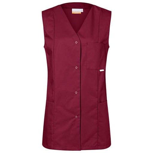 Tunika damska oversize bez rękawów KY061 - Bordeaux