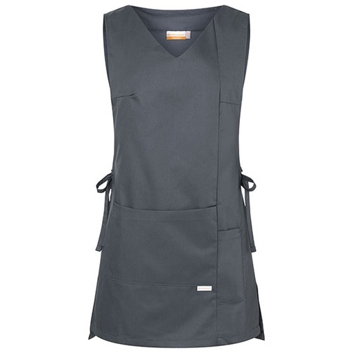 Damski Kasak Bez Rekawow Twillowy KY065 - Anthracite (ca. Pantone 7540C) & Anthracite (ca. Pantone 7540C)