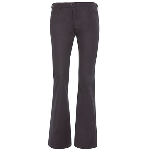 Spodnie Damskie Klasyczne Twillowe Bawełniane Strecz KY092 - Black (ca. Pantone 419C)