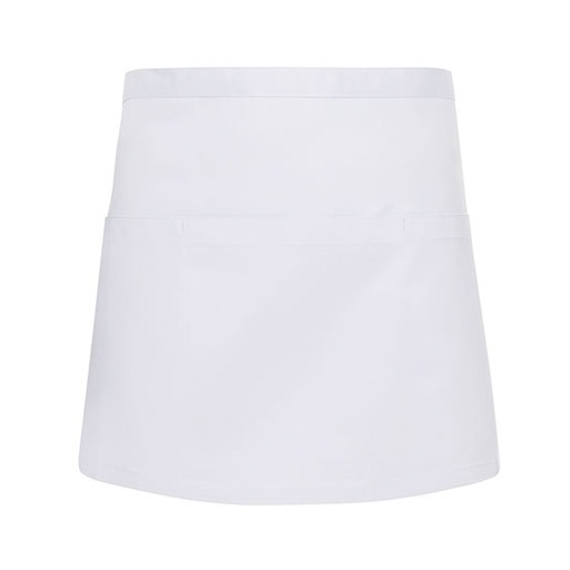 [KY101-1000224729] Fartuch Kelnerski Twillowy Funkcjonalny KY101 - White