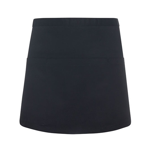 Fartuch kelnerski KY101 - Black (ca. Pantone 419C)