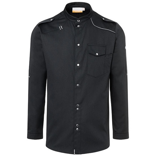 Koszula Szefa Kuchni Slim KY103 - Black (ca. Pantone 419C)