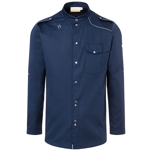 Koszula Szefa Kuchni Slim Twill KY103 - Navy (ca. Pantone 533C)