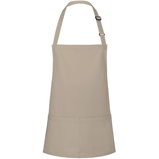 Krótki fartuch z klamrą KY123 - Sand (ca. Pantone 7529C)