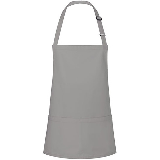 Fartuch Krotki Poliester Bawelna KY123 - Basalt Grey (ca. Pantone 4276C)