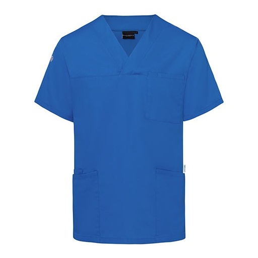 Męska tunika robocza z krótkim rękawem KY139 - Royal Blue