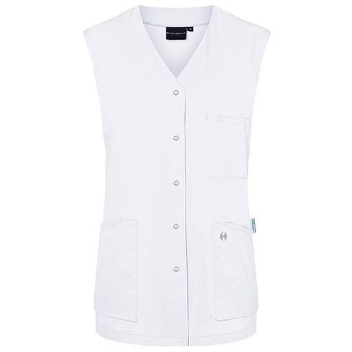 Tunika damska bez rękawów Slim KY141 - White