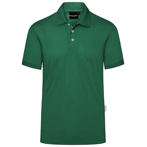 Koszulka Polo Meska Klasyczna Dzersej Pique Recykling KY143 - Forest Green (ca. Pantone 554C)