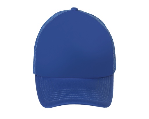 Czapka z piankowym panelem i siateczką L01668 - Royal Blue 241