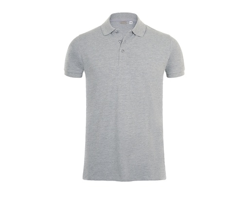 Męska koszulka polo L01708 - Grey Melange
