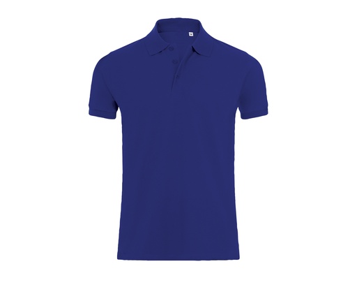 Koszulka Polo Meska Dopasowana Bawelna Czesana L01708 - Ultramarine