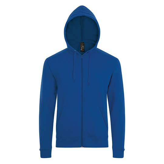 Bluza Klasyczna Unisex Bawełna Ring-Spun Rozpinana L01714 - Royal Blue 241