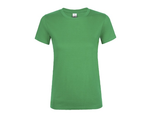 Damski T-shirt Slim L01825 - Kelly Green