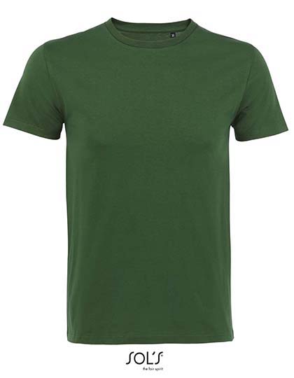 Męska koszulka z krótkim rękawem Milo  - Bottle Green