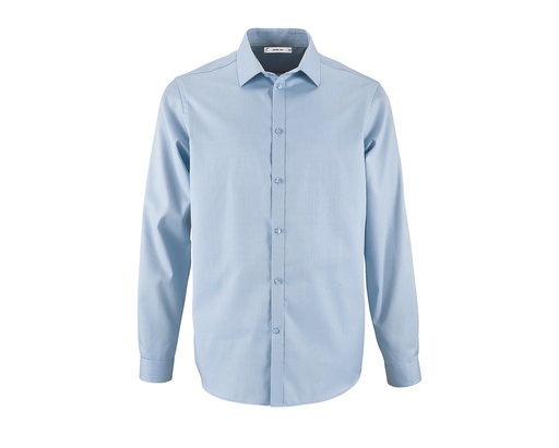 Koszula Meska Klasyczna Mieszanka Bawelny Poliestru L02102 - Sky Blue