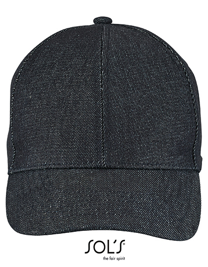 Unisex czapka jeansowa Foxy - Denim Brut