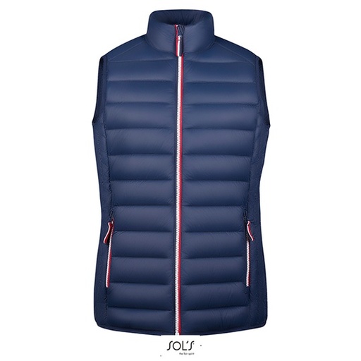 Damska kamizelka pikowana bez rękawów L02937 - French Navy