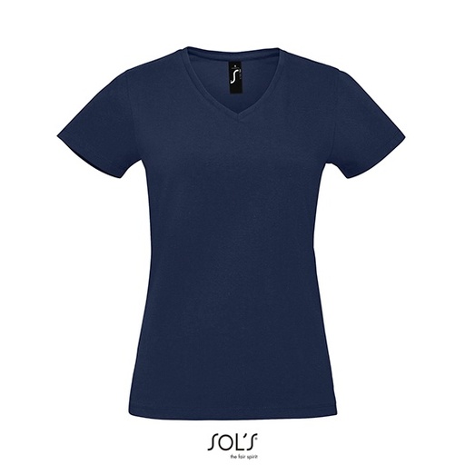 Damski T-shirt L02941 - French Navy