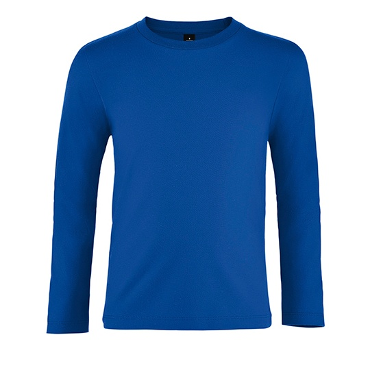 Dziecięca Koszulka Długi Rękaw Bawełniana L02947 - Royal Blue 241