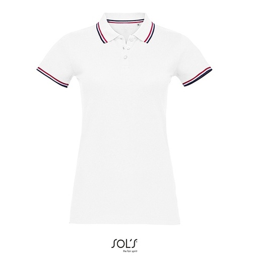 Damskie polo L02950 - White