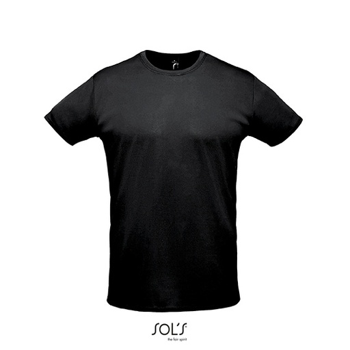 Koszulka Unisex z Krótkim Rękawem L02995 - Black