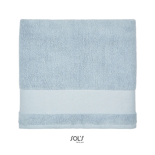 Ręcznik frotte 50 × 100 cm bawełniany - Creamy Blue