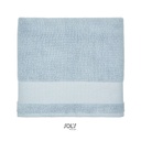 Ręcznik frotte 50 × 100 cm bawełniany - Creamy Blue