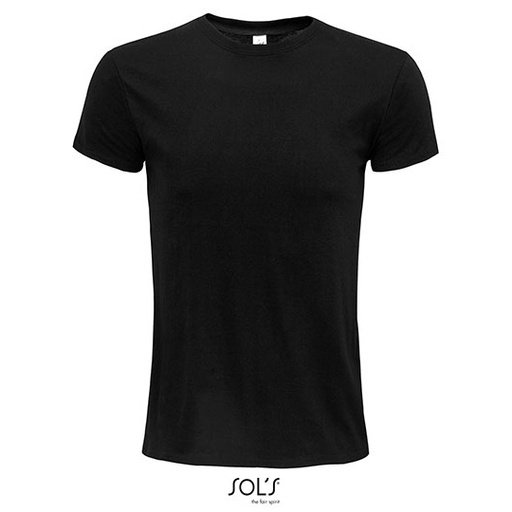 T-shirt unisex z krótkim rękawem L03564 - Deep Black